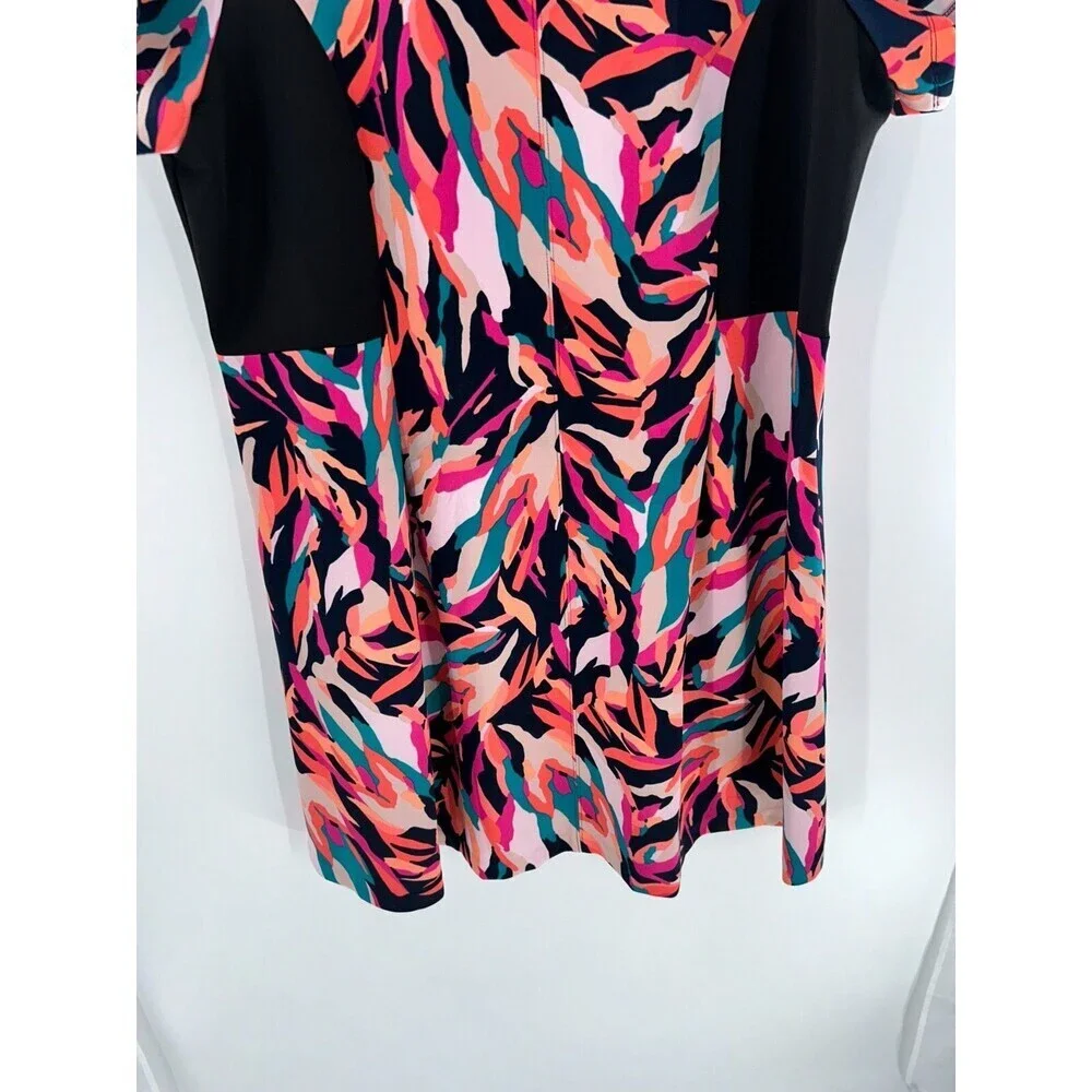 Women's Metaphor Flare Scuba Dress Size 3X - Picture 4 of 7